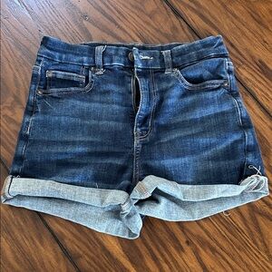 American Eagle Outfitters Dark Blue Jean Shorts